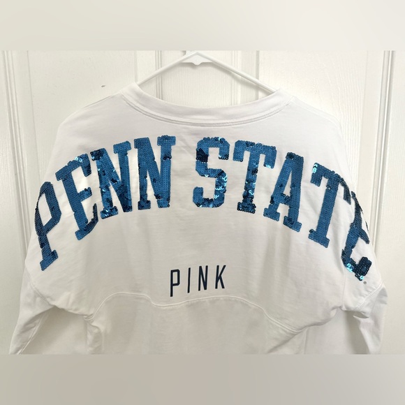 Victoria’s Secret PINK & 5th & Ocean Penn State Sequin Shirt - Picture 7 of 7